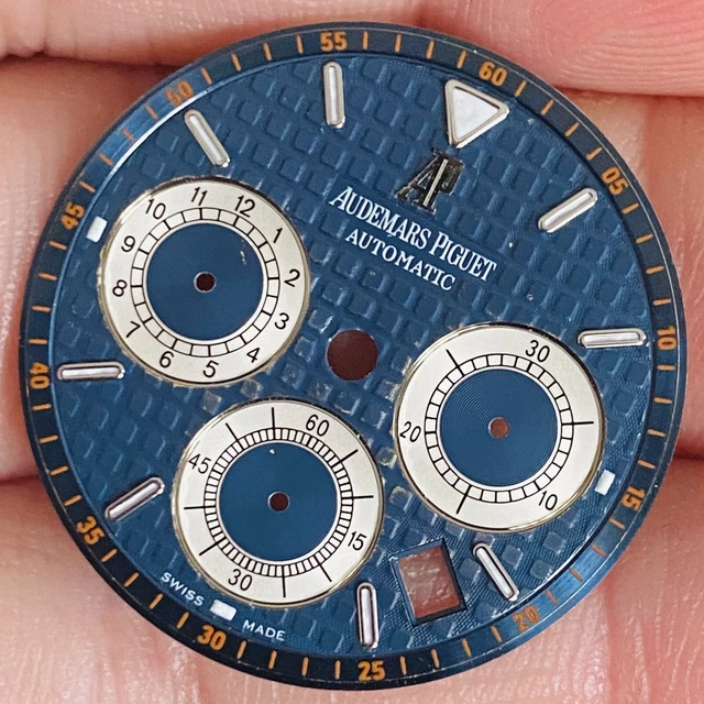 audemars piguet royal oak chronograph blue dial 39mm