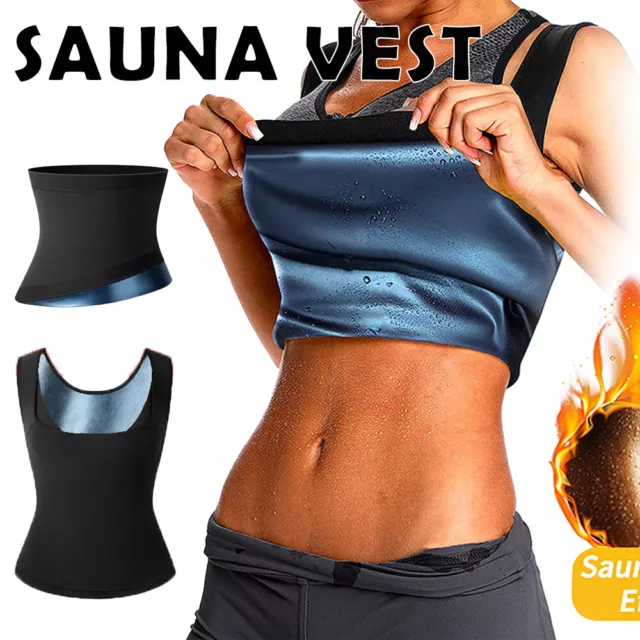 Women Polymer Sweat Sauna Pants Body Shaper Weight Loss Trainer