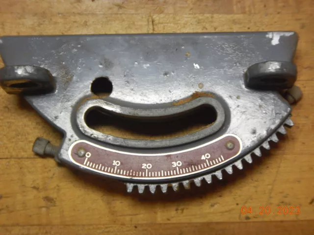 Delta Rockwell Milwaukee Tcs204 Trunnion Casting With Rack For 1160 Table Saw