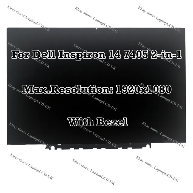 14.0" Dell Inspiron 14 7405 FHD LCD LED Touch Screen Display Digitizer Assembly