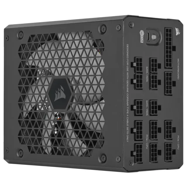 Corsair HX1000i 1000W, PC-Netzteil schwarz, Kabel-Management, 1000 Watt