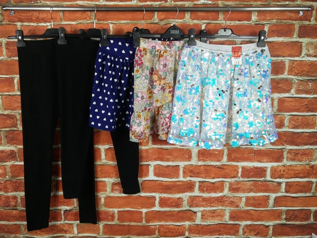 Girl Bundle Age 10-11 Years Next H&M George Skirt Leggings Shorts Party 146Cm