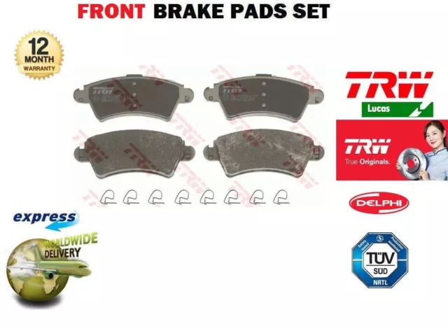 For Peugeot 206 + Cc 1.6 16V 2.0 S16 Hdi 90 1999-2001 New Front Brake Pads Set