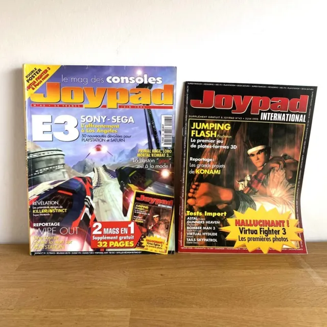 Joypad Magazine Numéro 43 Juin 1995 + Supplément