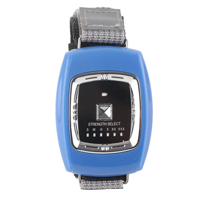 (Blu) Orologio Russo Braccialetto Dispositivi Anti Russo Traspirante Regolabile Russo