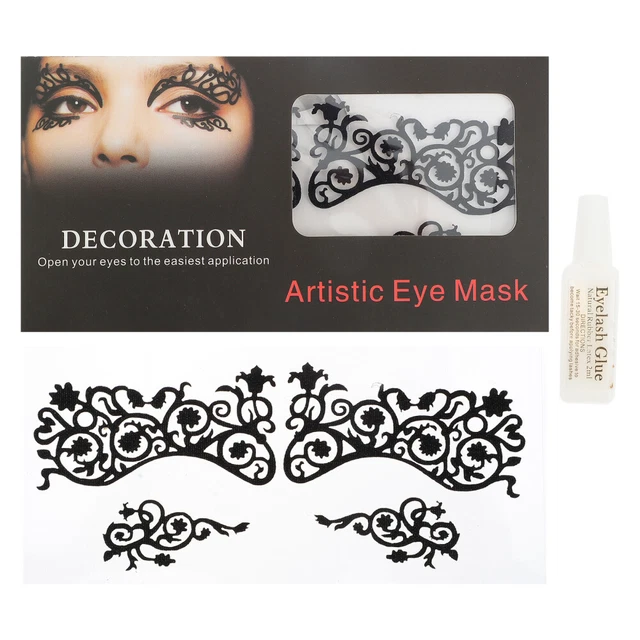 Pegatina de ojos sombra de ojos decoraciones artísticas pastas de sombra de ojos palacio