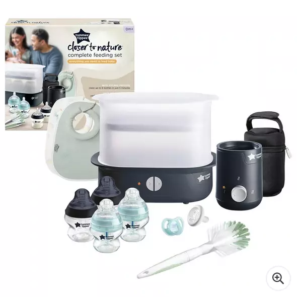 Tommee Tippee Closer to Nature, komplettes Fütterungsset und elektrischer...