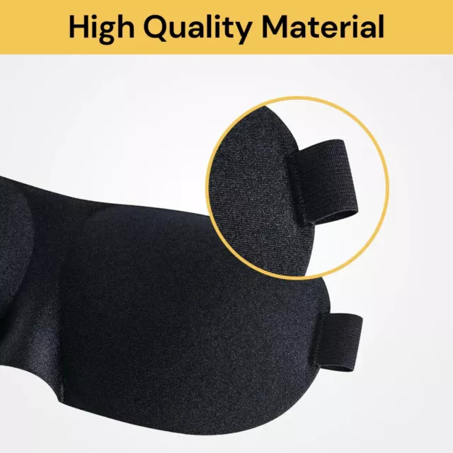 Travel Sleep Eye Mask soft 3D Memory Foam Shade Cover Padded Sleeping Blindfold 2