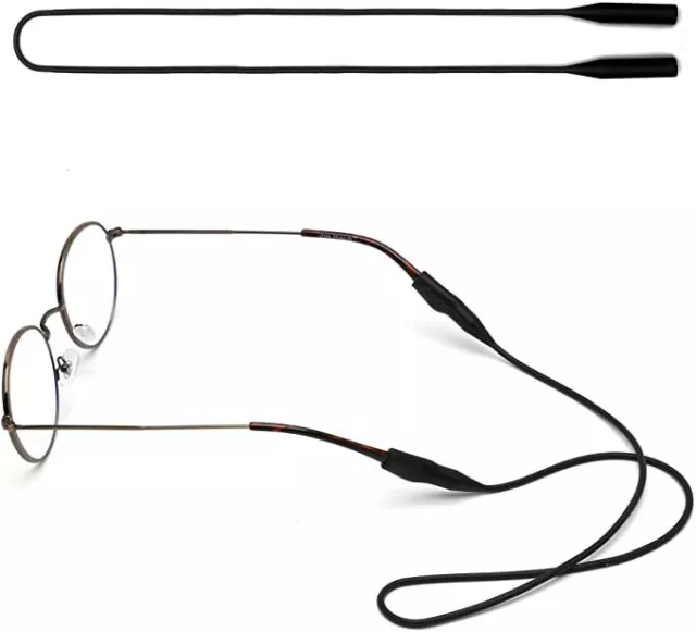 Silikon elastische Brille/Brille Kordelriemenhalter - 16 FARBEN - UK 2