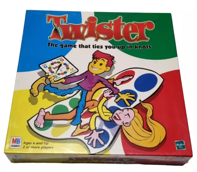 Twister Board Game 2000 Vintage Family Game Hasbro Milton Bradley BRAND NEW