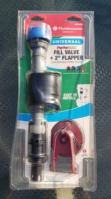 FLUIDMASTER UNIVERSAL PERFORMAX Fill Valve + 2