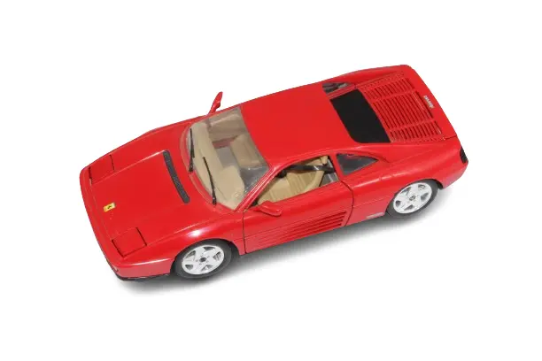 Tonka Polistil Ferrari 348 Rot Scale 1:18 DieCast