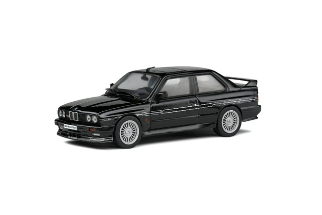 BMW Alpina B6 3.5 (E30) 1988 – Miniature 1/18 Par KK-Scale, Gris Métal, Neuve