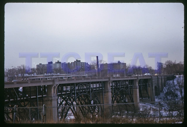 Toronto Subway Slide: Ttc Montreal Built B-D Test Train (1966 Original)