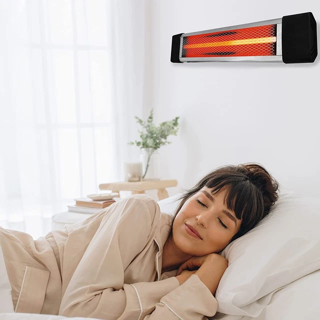 Heizstrahler elektrisch Wand Infrarotstrahler Terrassenstrahler Indoor Outdoor 5