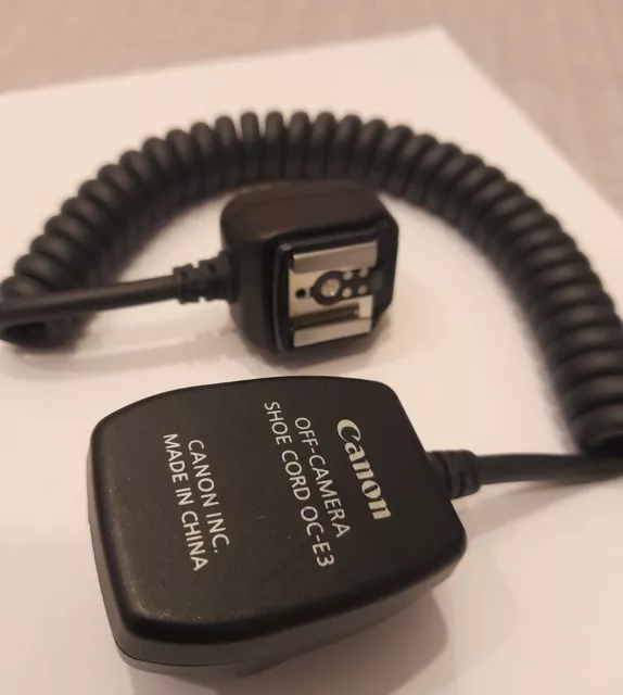 Cavo  connessione per flash Canon OC-E3 Off-Camera Shoe Cord