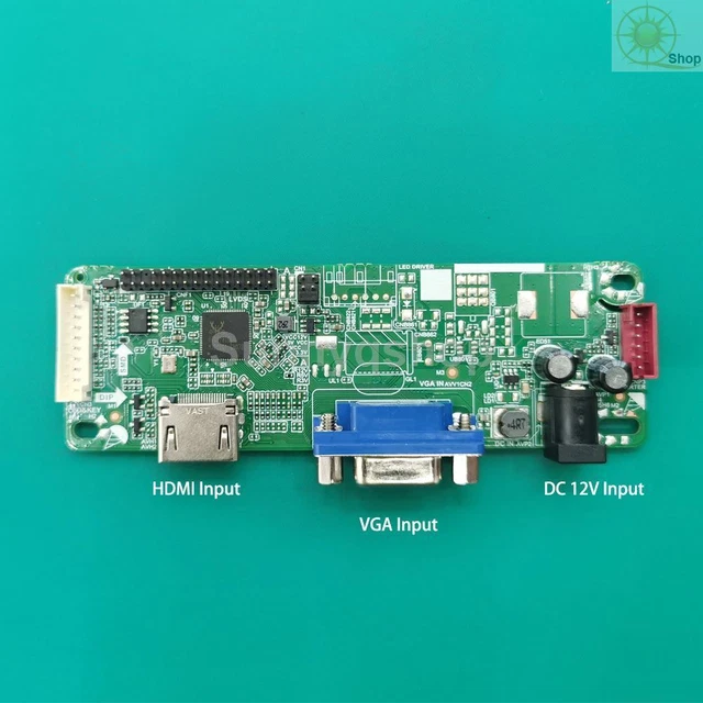 Carte Contrôleur Audio Lcd Hdmi Vga Dvi Pour Écran Lcd Tft 14,9 - Foto 6