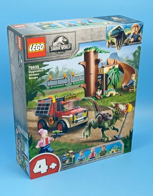 LEGO JURASSIC WORLD Camp Cretaceous Stygimoloch Dinosaur Escape (76939 ...