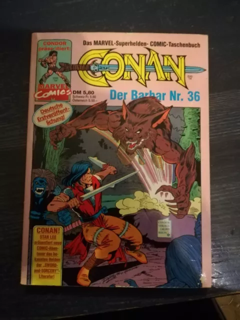 Taschenbuch Marvel Comics, Condor, Conan der Barbar Nr. 36