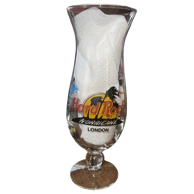 HARD ROCK CAFE LONDON England UK Hurricane Collectible Souvenir Glassware