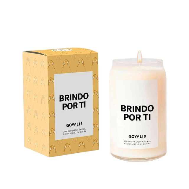 Vela Perfumada GOVALIS Brindo por ti [500 g]