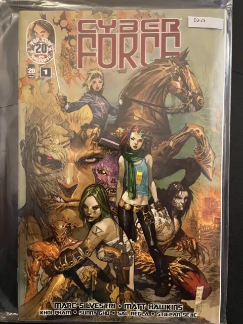 Cyberforce vol.4 #1 2012 High Grade 9.6 Top Cow (Image) Comic Book D3-25