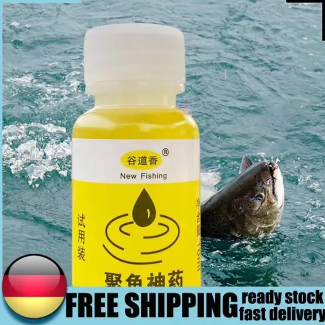 Fish Bait Attractant Liquid Portable Bait Medicine Additives for Angler Supplies