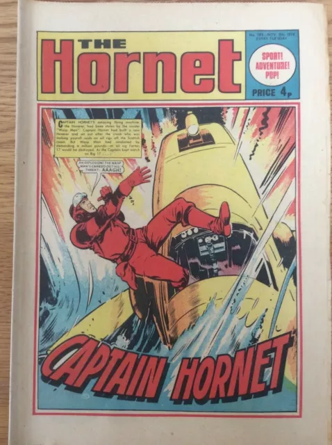 The Hornet #583 9/11/74 Bernard Briggs, Wilson At War, DC Thompson UK Comic