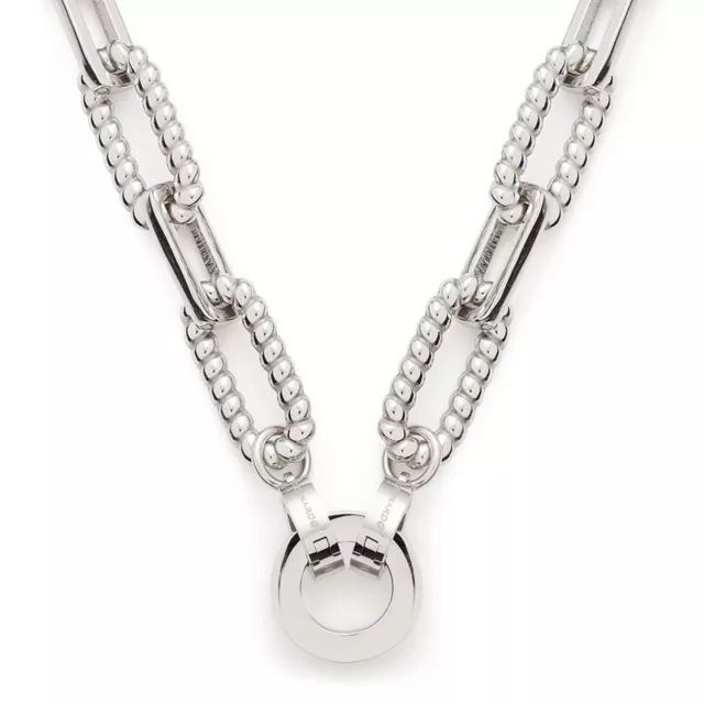 Leonardo Bijoux Collier pour Femme 43 Moni Clip&mix Inox