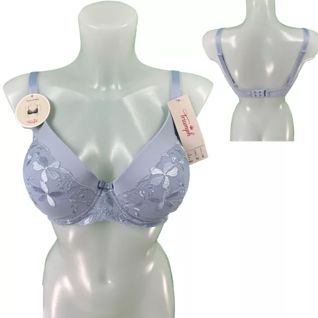 Triumph Sexy Angel Spotlight WHU X BH mit Bügel Push-Up Gr. 70G Hellblau NEU