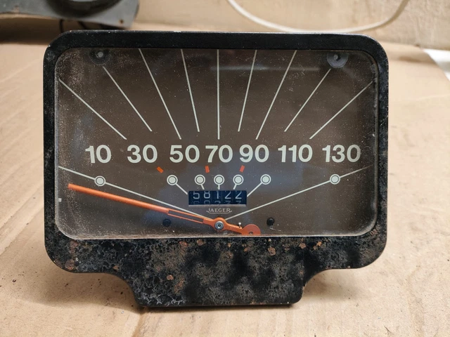 Compteur Complet Citroën Dyane Tbeg Avec Son Câble – Pièce Vintage D’origine Française