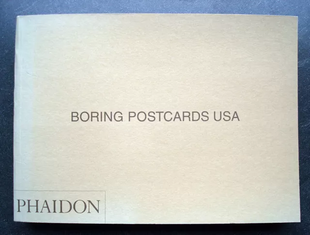 Boring Postcards USA, Martin Parr, Phaidon 2004, postcard book