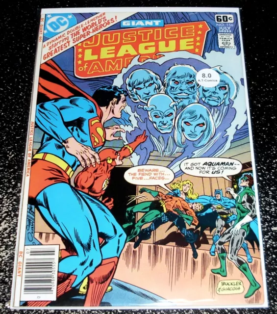 Justice League of America 156 (8.0) 1st Print 1978 DC Comics Flat Rate Shipping
