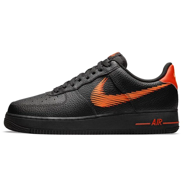 NIKE AIR FORCE 1 Uomo Nere 41 42 43 44 45 scarpe sneakers sportive