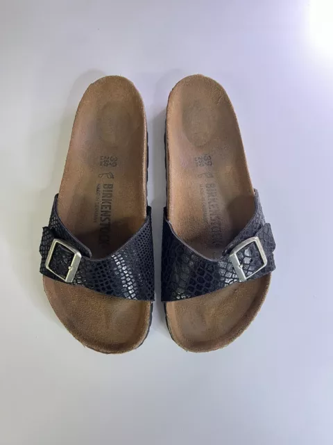 Birkenstock madrid silver 39 clearance