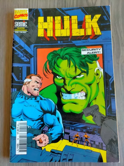 HULK  n°  16   MARVEL  COMICS SEMIC 1994  version intégrale TBE