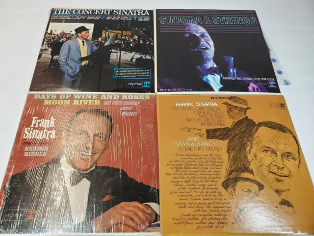 Frank Sinatra Vinyl Record Lot W/ The World We Knew & More!