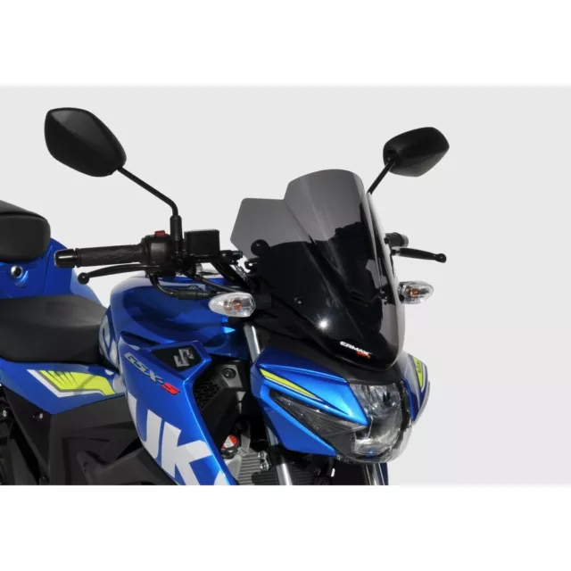 ERMAX Naked-Bike-Scheibe passend für Suzuki GSX-S 125 WDL0 Bj.:2017-2020