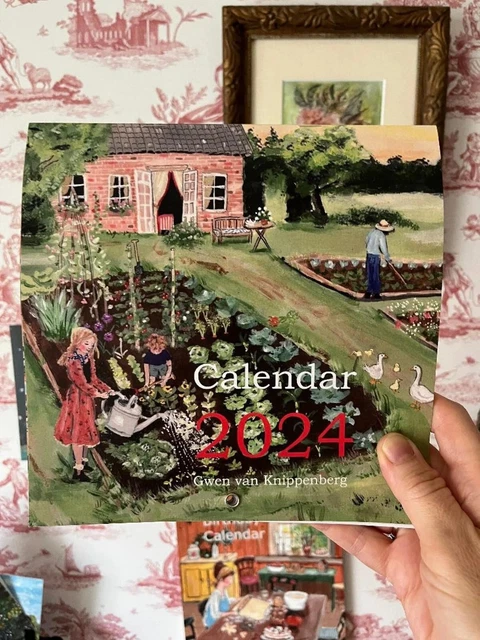 CALENDAR 2024, DESK Calendar, Desk Decor 2024, Wall Calendar 2024 - C4