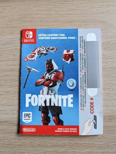 Fortnite nintendo shop switch codes
