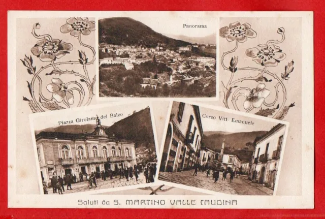 S. Martino Valle Caudina - Saluti Da- Vedutine-Fp - Avellino