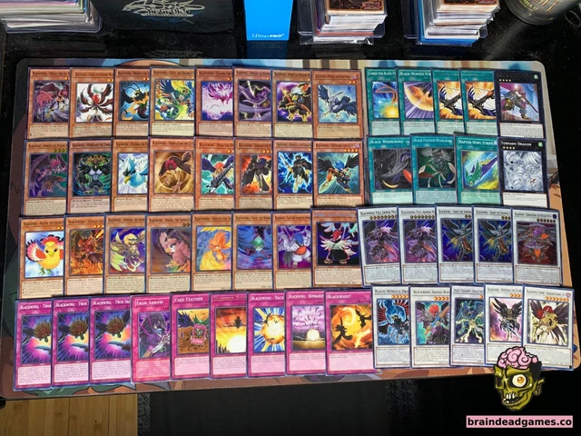 Yugioh Crow Hogan Blackwing Deck - Winged Beast, Synchro, Warrior, Armor Master