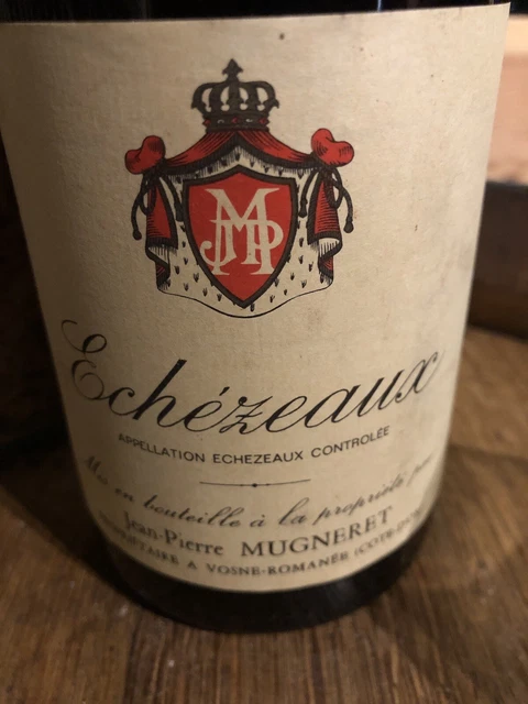 Echezeaux 1982 jean pierre Mugneret 3