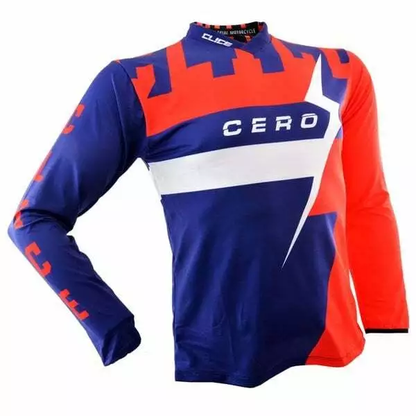 Clice Adults Cero Motorradversuche Trikot - blau