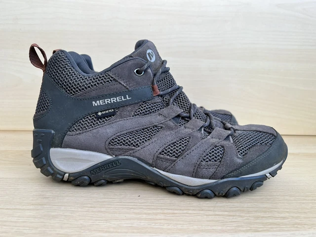 merrell alverstone gore tex mens walking shoes