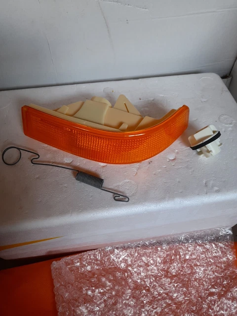 INLY Lot De 2 Verres De Clignotant Avant Orange/jaune