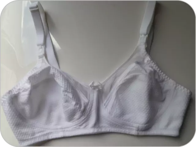 34DD 34E 42B Maternity/Nursing Bra by Royce Lingerie Style 550 Cherish White NEW 2