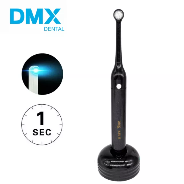 DMX iLED Ⅱ Dental LED Lamp 1S Curing Light 2800mw/cm2 Woodpecker Xlite2 Black