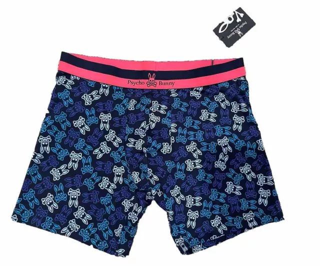 Psycho Bunny Mens Boxer Brief Size Medium