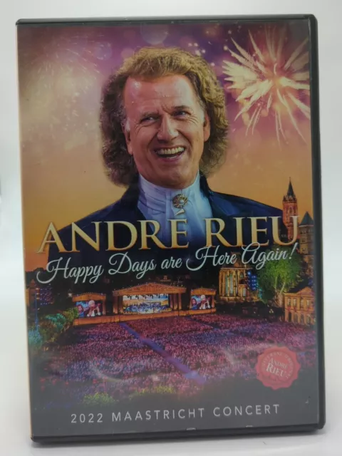 Andre Rieu Happy Days Are Here Again 2022 Maastricht Concert - DVD